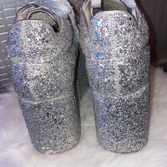 Sparkly platform sneakers - Picture 3 of 6